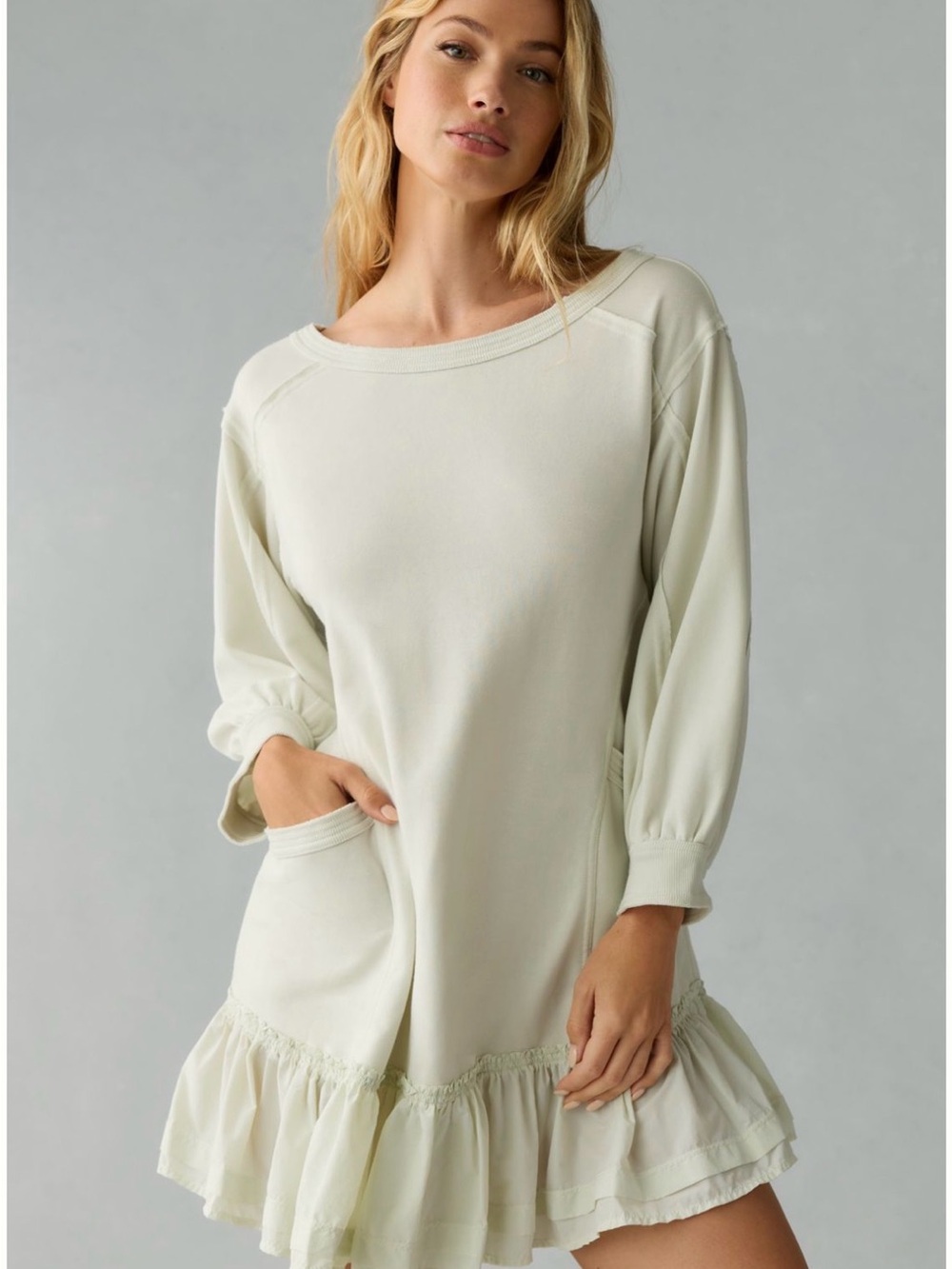 Anthropologie Daily Practice mint dress